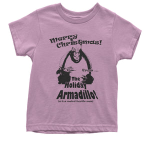 Holiday Armadillo Merry Christmas Kid's T-Shirt