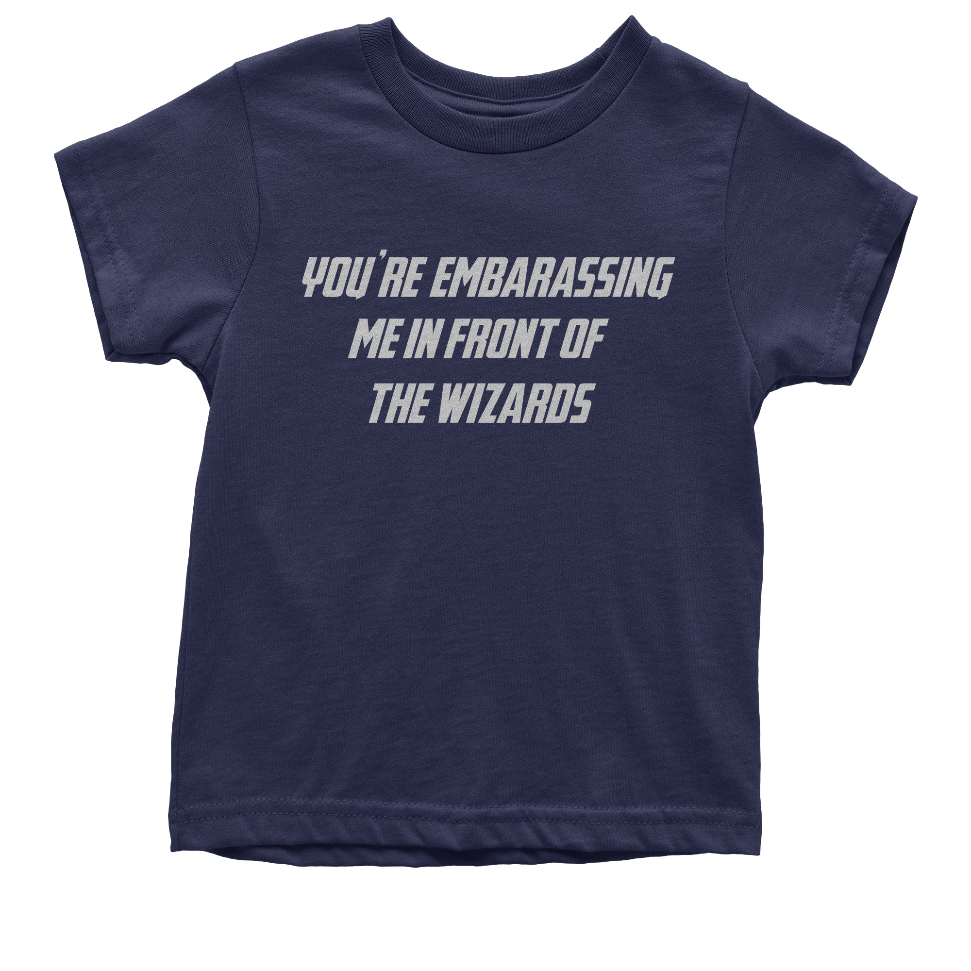 Embarassing Wizards Funny Wars of Infinity Quote Kid's T-Shirt