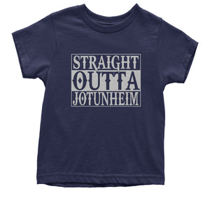 Straight Outta Jotunheim War God Gaming Kid's T-Shirt