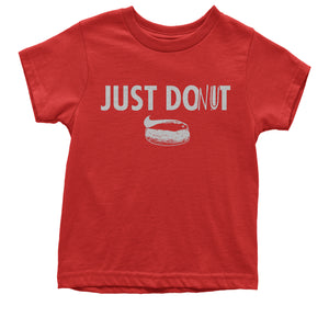 Just Donut Funny Parody Do It Later Kid's T-Shirt