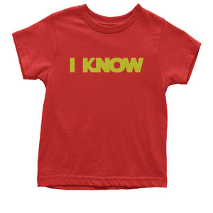 Solo I Know Quote Kid's T-Shirt