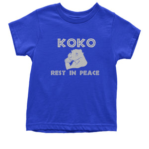 Koko the Talking Gorilla Rest in Peace Kid's T-Shirt