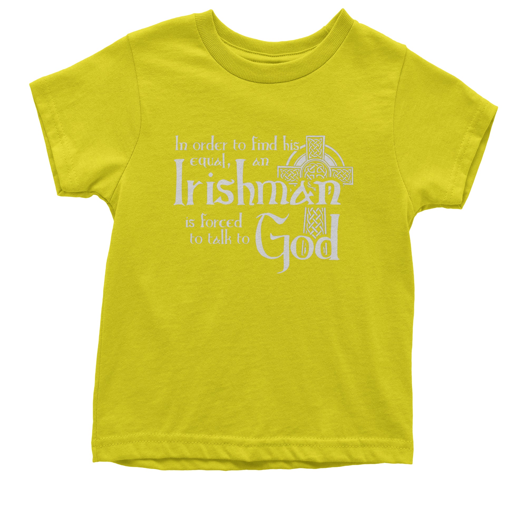 Funny Irish St Patricks Day Quote for Irishmen Irishman  Kid's T-Shirt