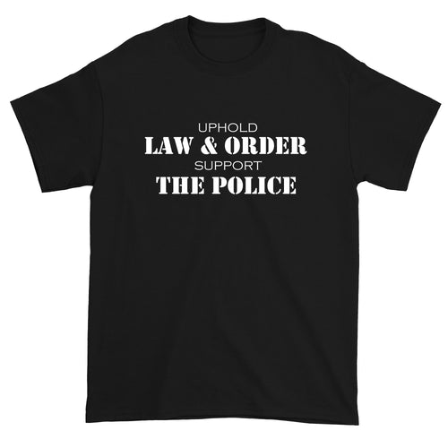 Trump Law & Order And Police Support Men's T-Shirt