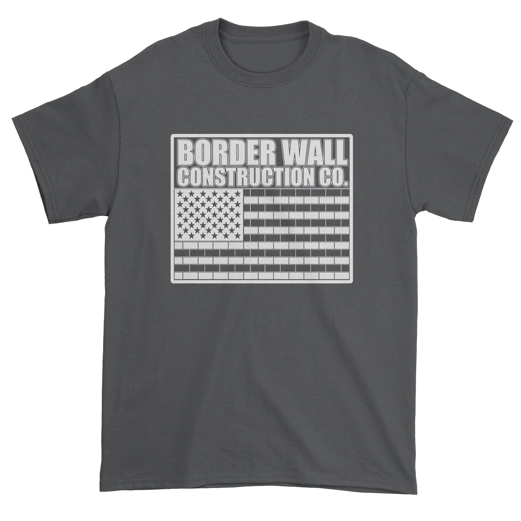 Border Wall Construction Company Trump Men's T-Shirt