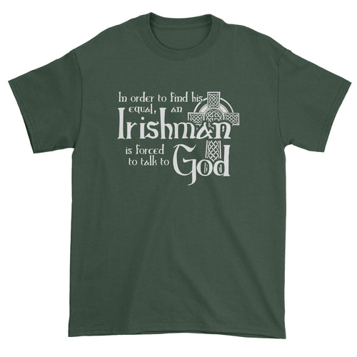 Funny Irish St Patricks Day Quote for Irishmen Irishman  Men's T-Shirt