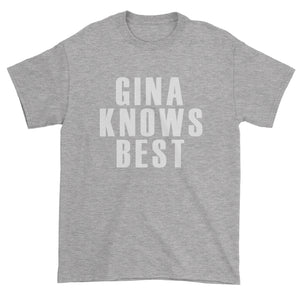 Gina Knows Best Brooklyn 99 Funny Men's T-Shirt