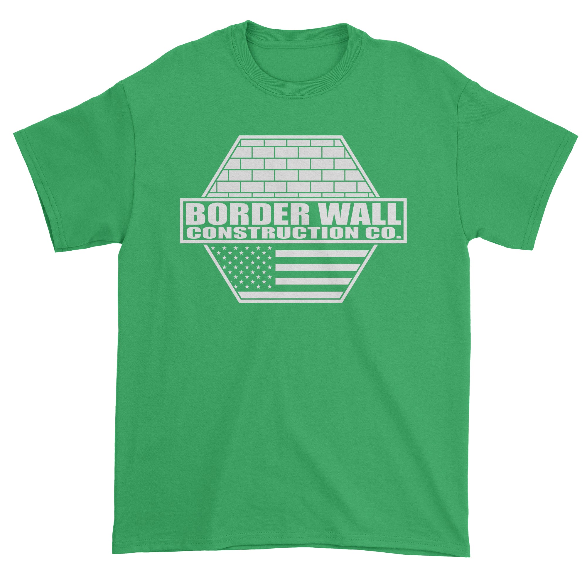 Border Wall Construction Company Trump Men's T-Shirt