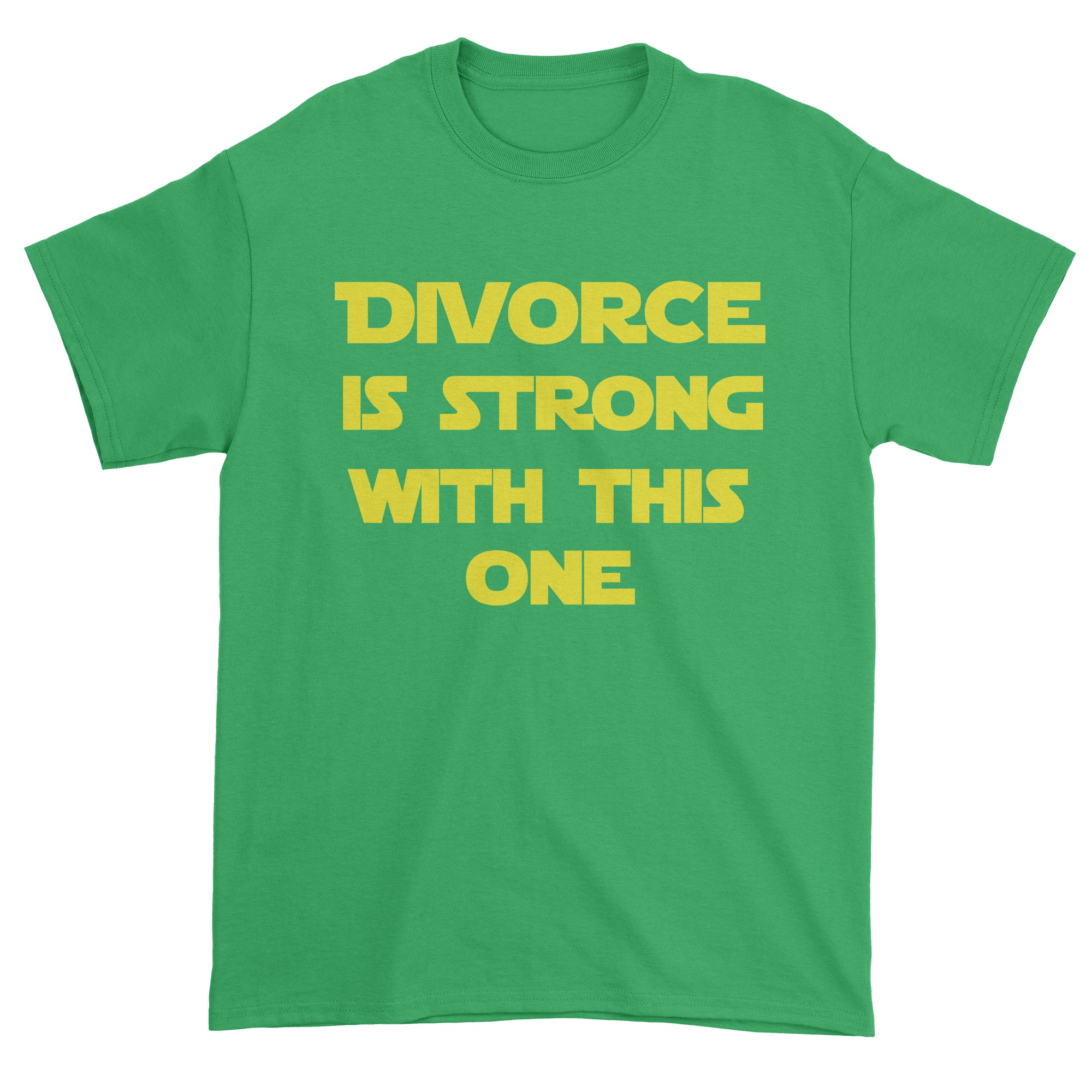 Divorce Funny Parody Force Wars Men's T-Shirt