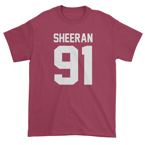 Sheeran 91 Jersey Style Birthday Year Men's T-Shirt