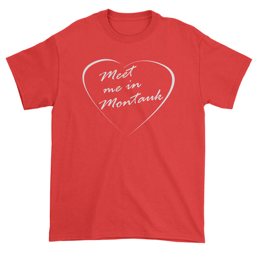 Meet Me in Montauk Eternal Sunshine Words of love Men's T-Shirt
