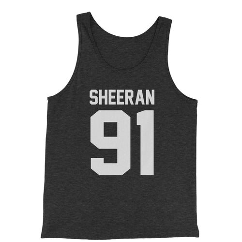 Sheeran 91 Jersey Style Birthday Year Men's Jersey Tank