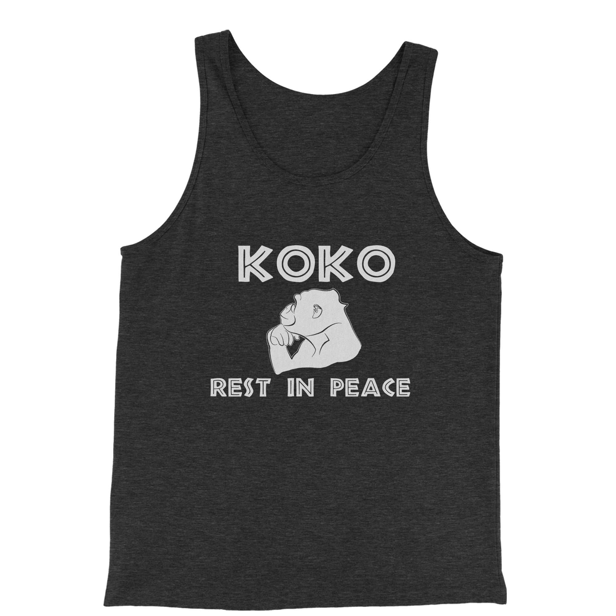 Koko the Talking Gorilla Rest in Peace Men's Jersey Tank