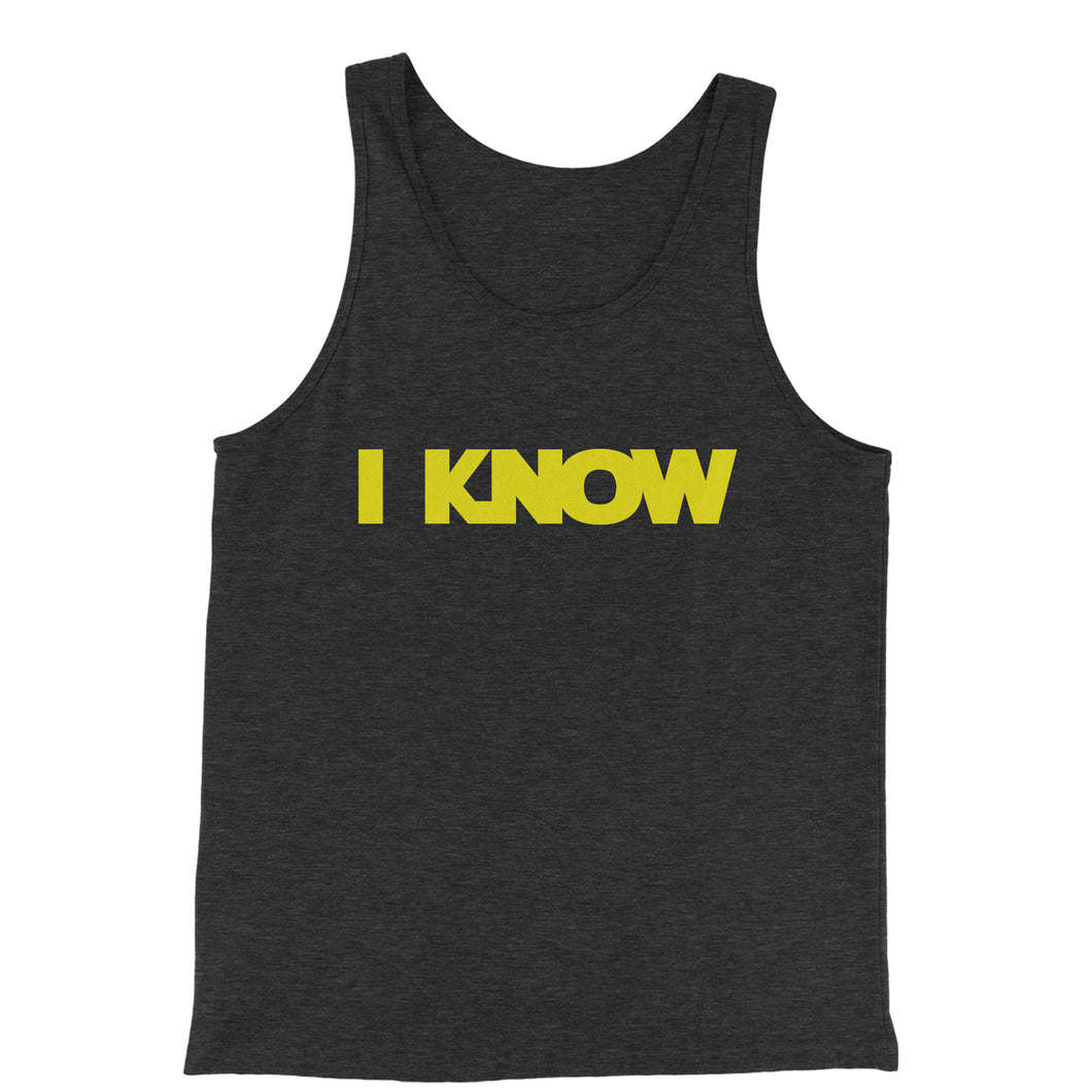 Solo I Know Quote Men's Jersey Tank