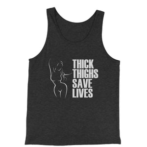 Thick Thighs Save Lives Men's Jersey Tank