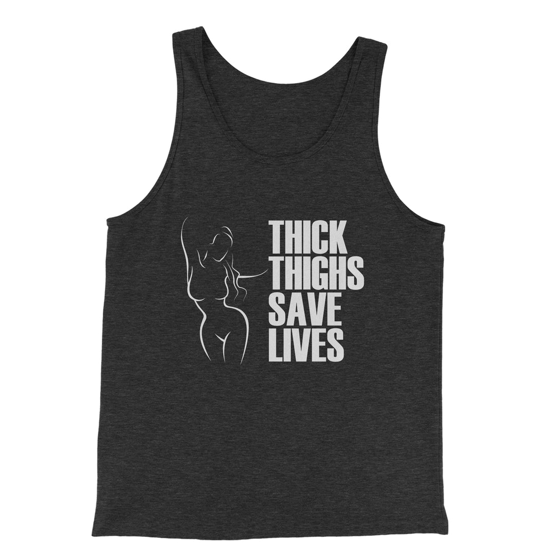 Thick Thighs Save Lives Men's Jersey Tank