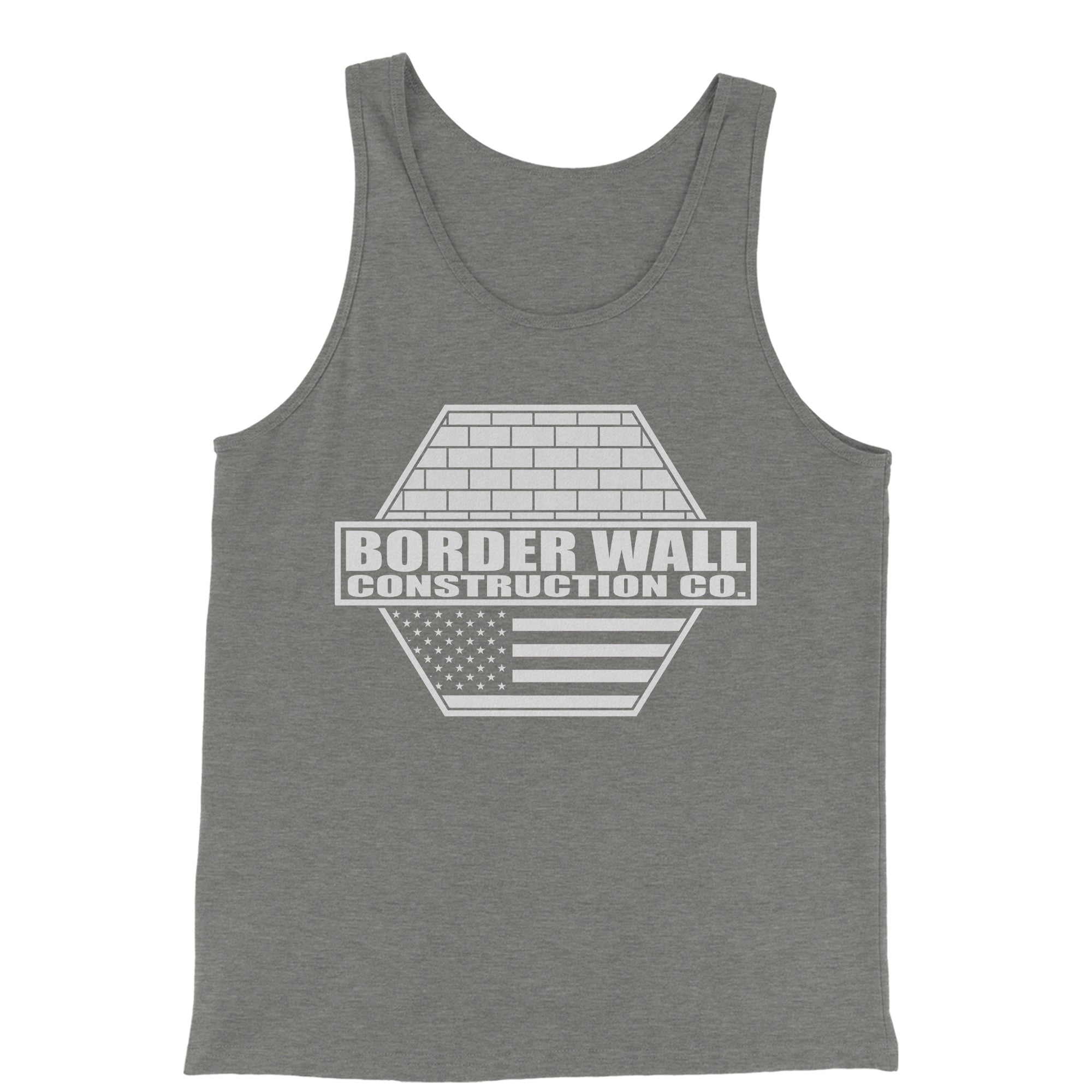 Border Wall Construction Company Trump Men's Jersey Tank