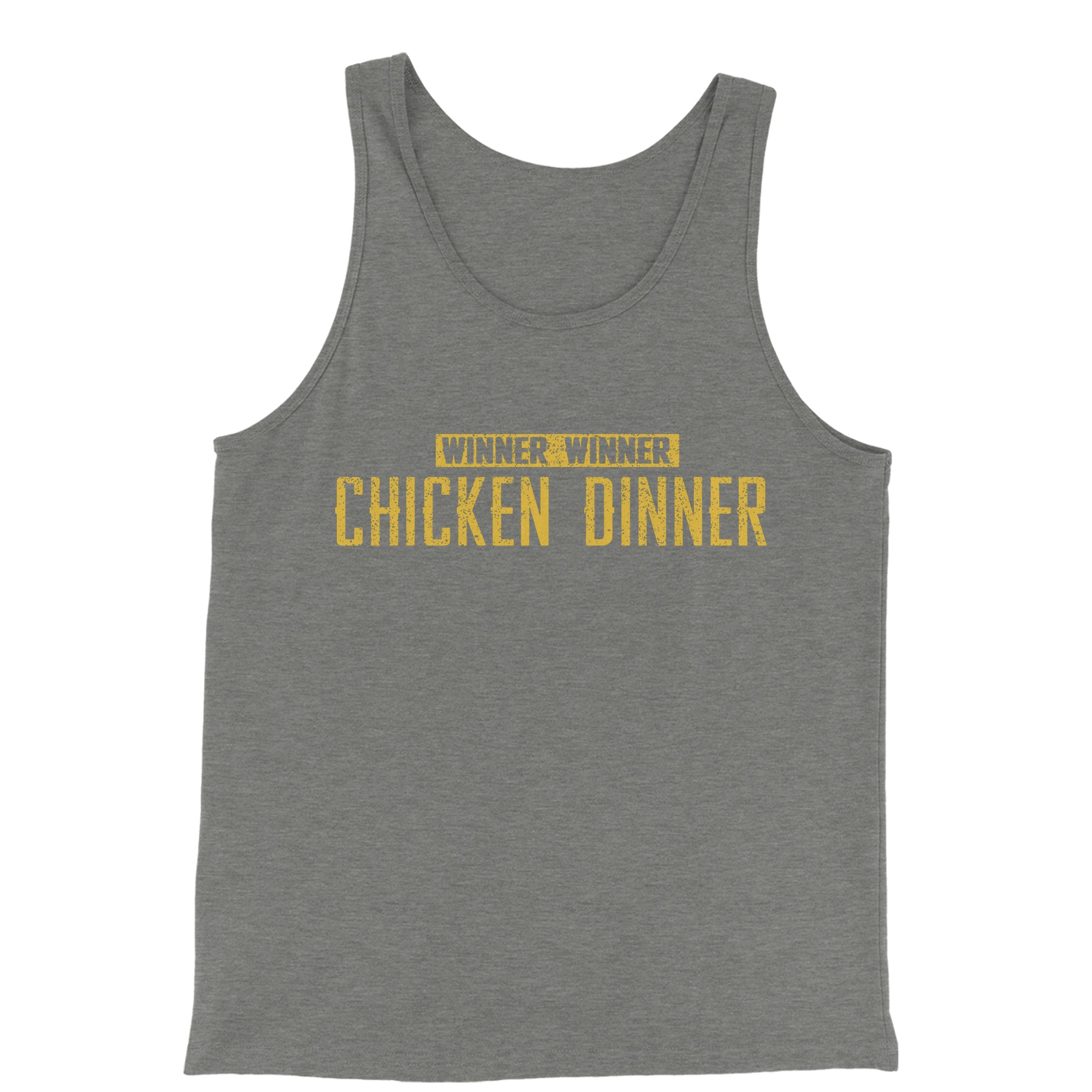 Winner Winner Chicken Dinner Battlegrounds Gamer Men's Jersey Tank