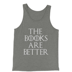 The Books are Better Gamers of Thrones Men's Jersey Tank