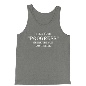 Stick Your Progress Men's Jersey Tank