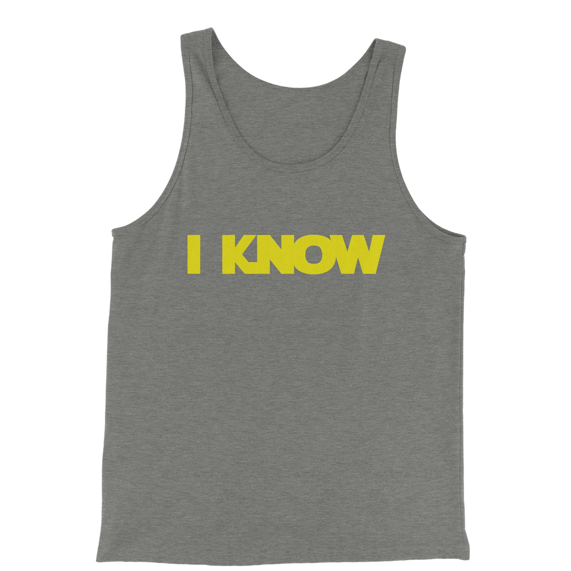 Solo I Know Quote Men's Jersey Tank