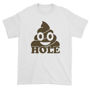 Funny Emoticon Sh*thole Trump Political Joke Men's T-Shirt