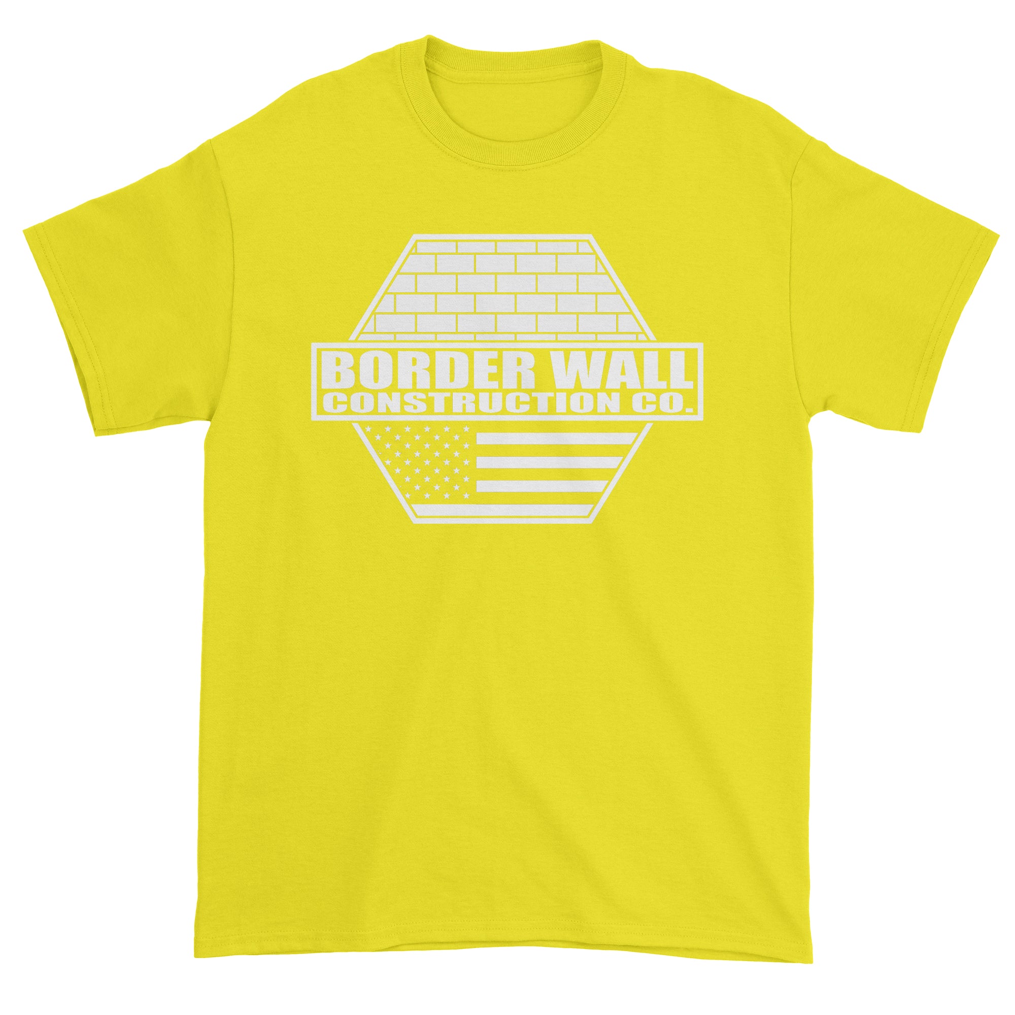 Border Wall Construction Company Trump Men's T-Shirt
