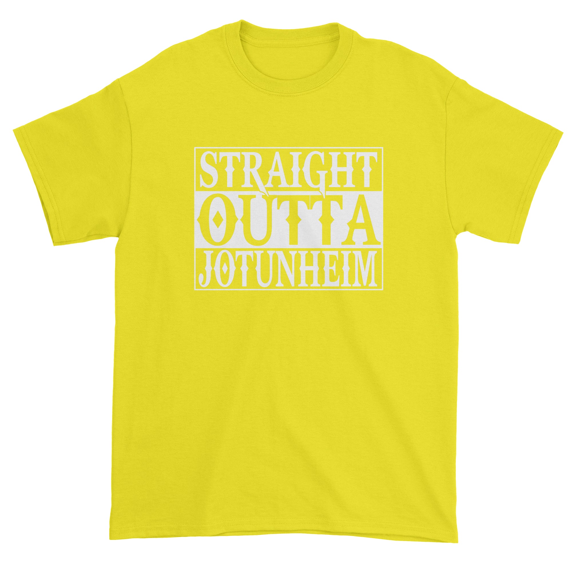 Straight Outta Jotunheim War God Gaming Men's T-Shirt