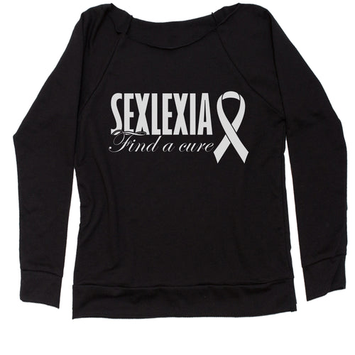 Sexlexia Find a Cure Women's Slouchy