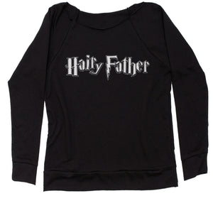 Hairy Father Potter Parody Funny Fathers Day Dad Women's Slouchy