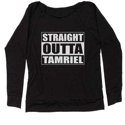 Straight Outta Tamriel Gamer Women's Slouchy