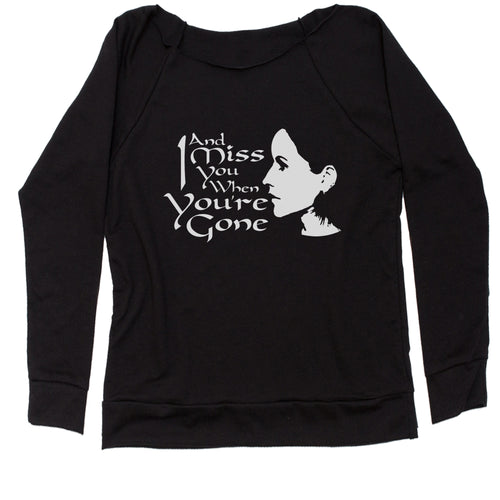 When you're gone O'Riordan Scranberries Tribute Women's Slouchy