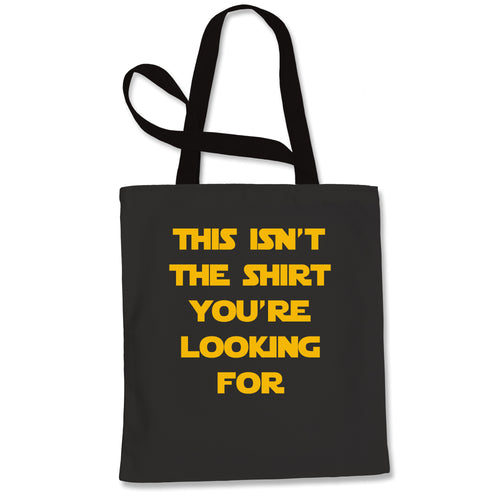 Funny Mind Trick Star Warship Tote Bag