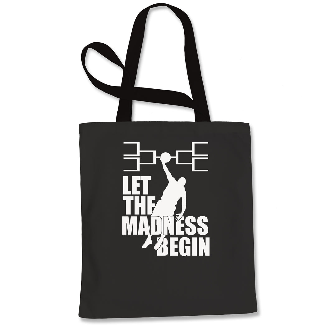March to College Basketball Madness Tote Bag