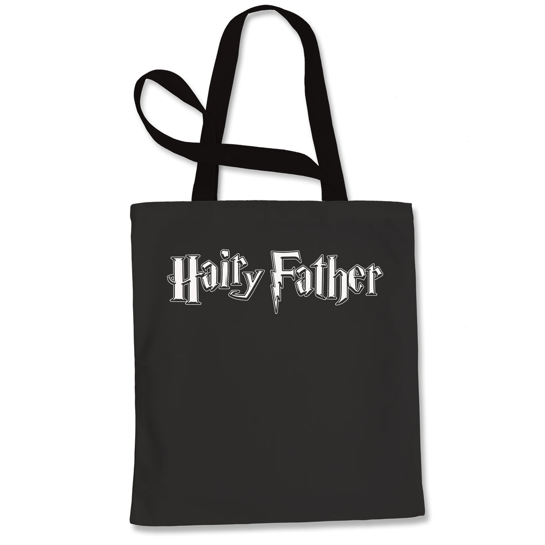 Hairy Father Potter Parody Funny Fathers Day Dad Tote Bag