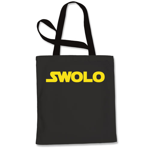 Ben Swolo Star Warship Funny Parody Tote Bag