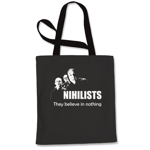 Nihilists Lebowski Tote Bag