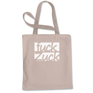 Fuck Zuck Zuckerberg Tote Bag