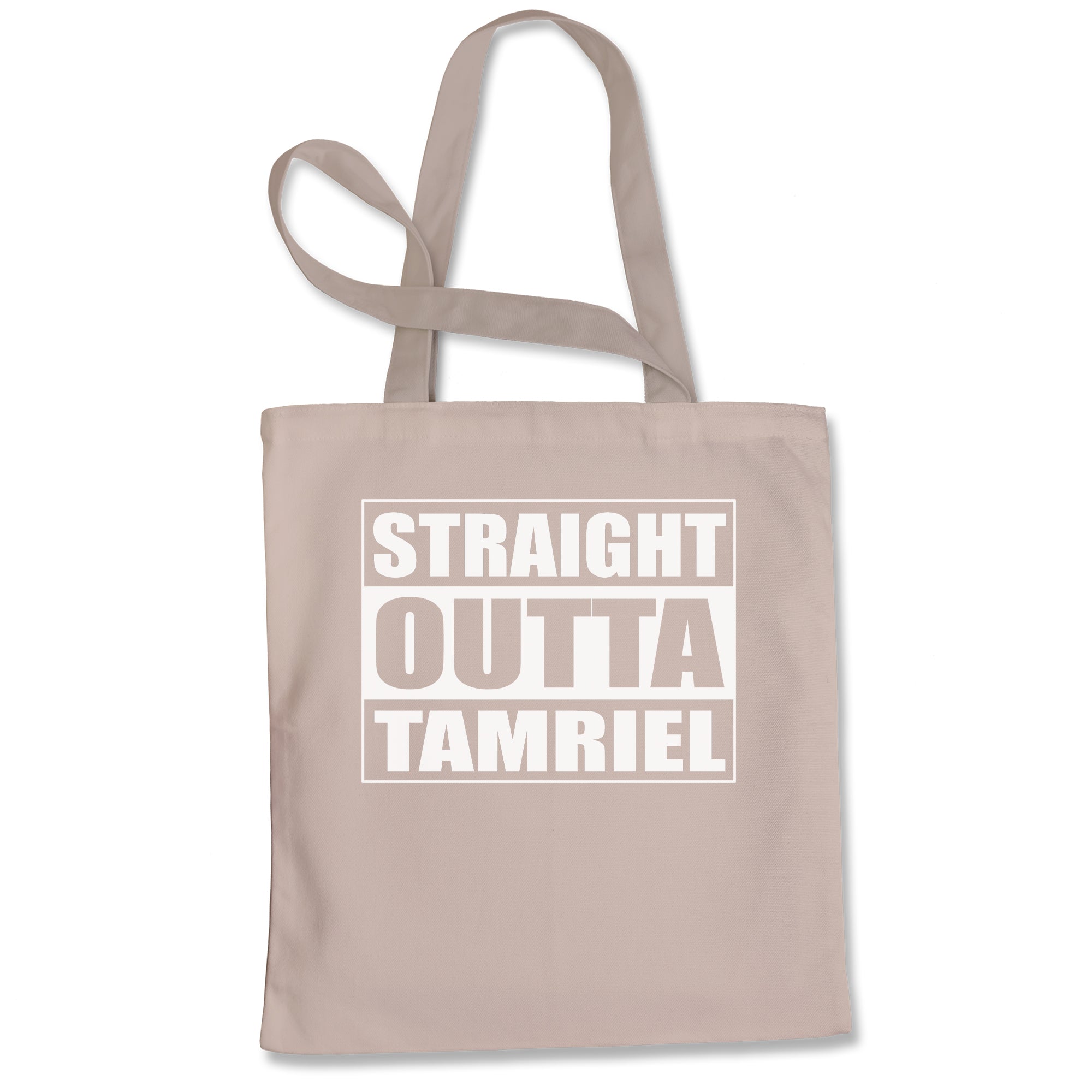 Straight Outta Tamriel Gamer Tote Bag