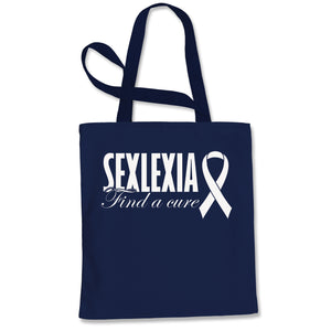 Sexlexia Find a Cure Tote Bag