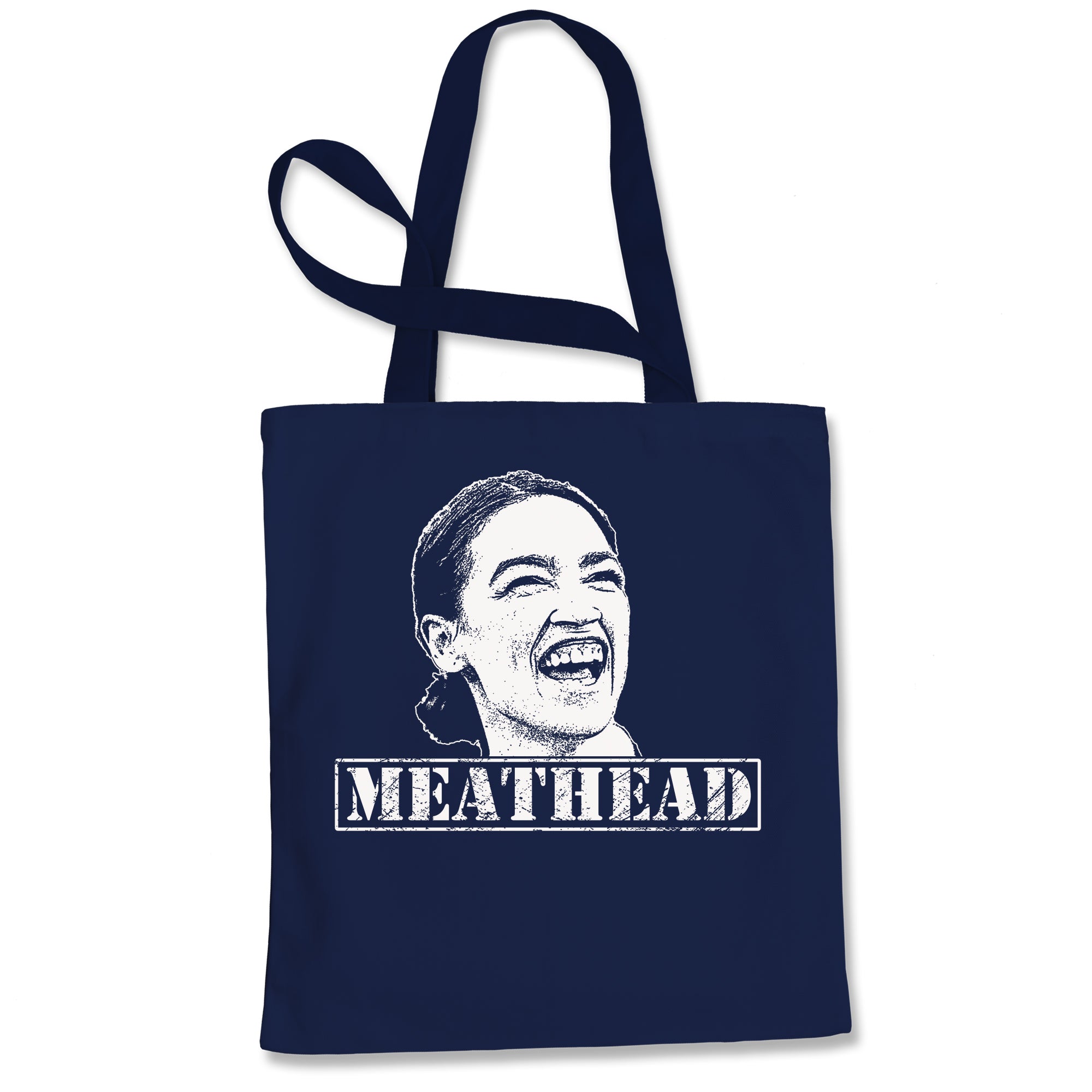 Anti AOC Green New Deal Meathead Tote Bag