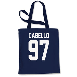 Cabello 97 Jersey Style Birthday Year Tote Bag