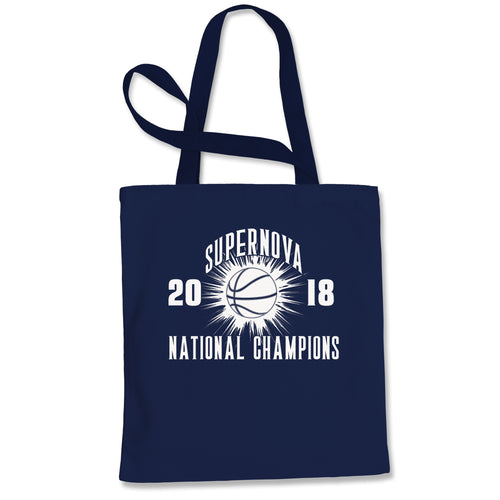 College Basketball Champs Supernova 2018 National Championship Tote Bag