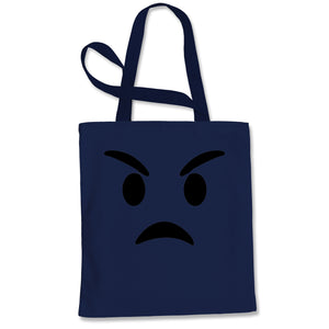 Emoticon Mad Angry Mad Funn Tote Bag