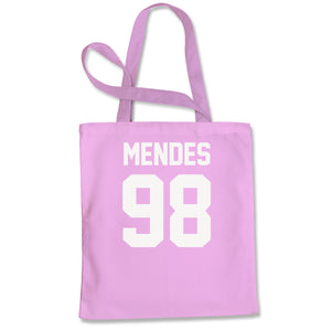 Mendes 98 Birthday Jersey Tote Bag