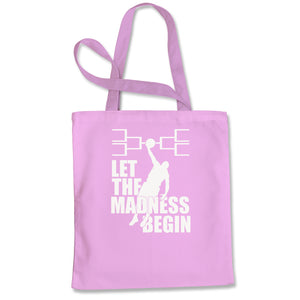 March to College Basketball Madness Tote Bag