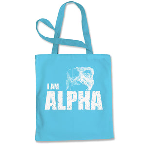 I Am Alpha Walking Tote Bag