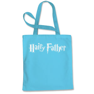 Hairy Father Potter Parody Funny Fathers Day Dad Tote Bag