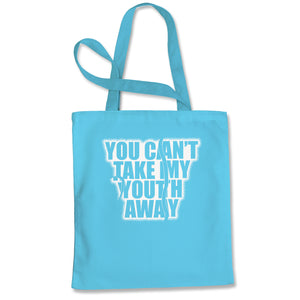 You Can't Take My Youth Away Mendes Album Lyric Tote Bag