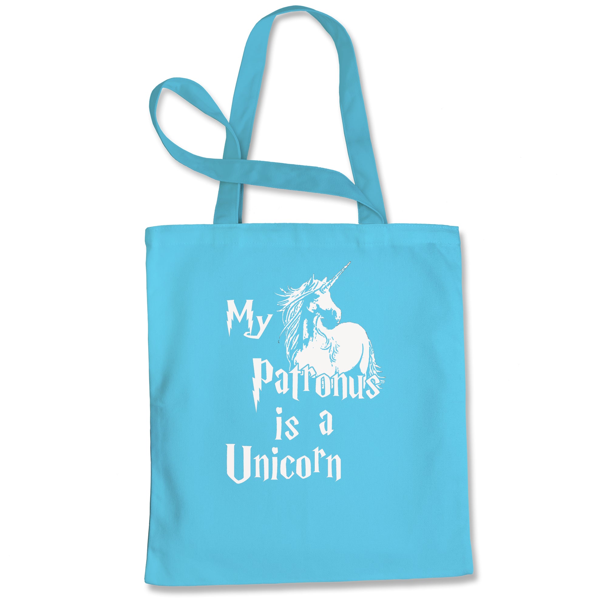 Potter Unicorn Patronus Tote Bag